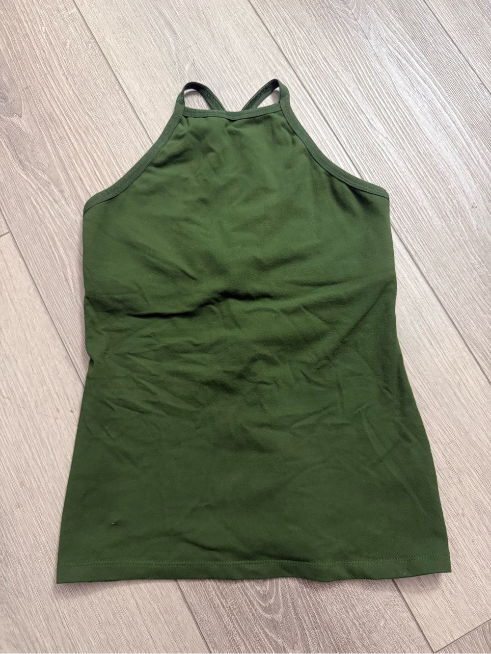 Beyond Yoga Women’s Olive Green High Neck Tank Top